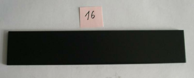 MOSA Bordüren Schwarz 5 x 25 cm