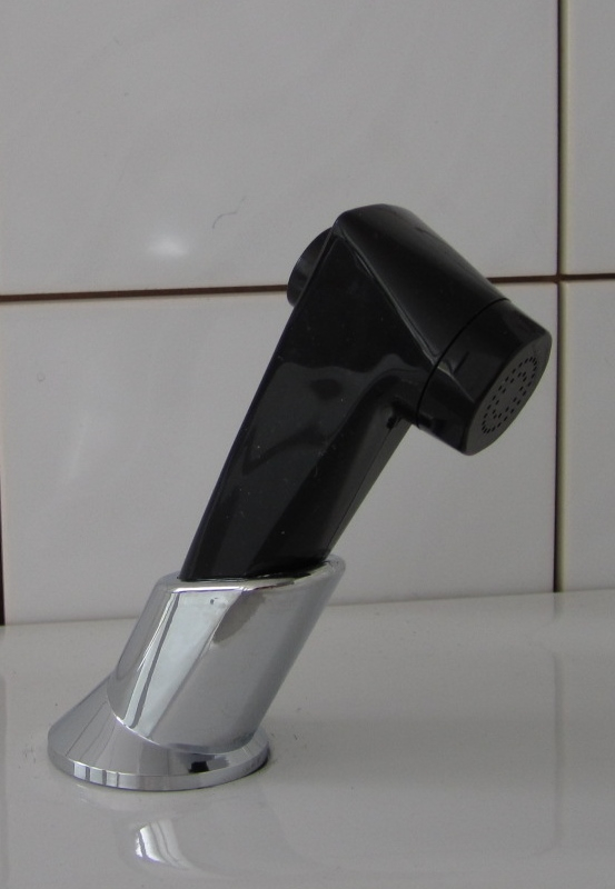 Ideal Standard Brause für 2-Loch Armatur Schwarz