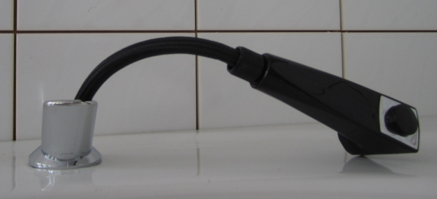 Ideal Standard Brause für 2-Loch Armatur Schwarz