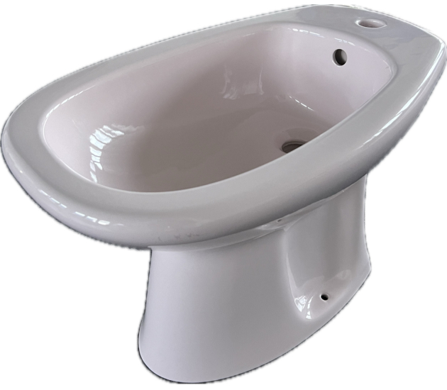 NOVO-BOCH Stand-Bidet WHISPER-ROSA Sitzwaschbecken Hygiene Bidet
