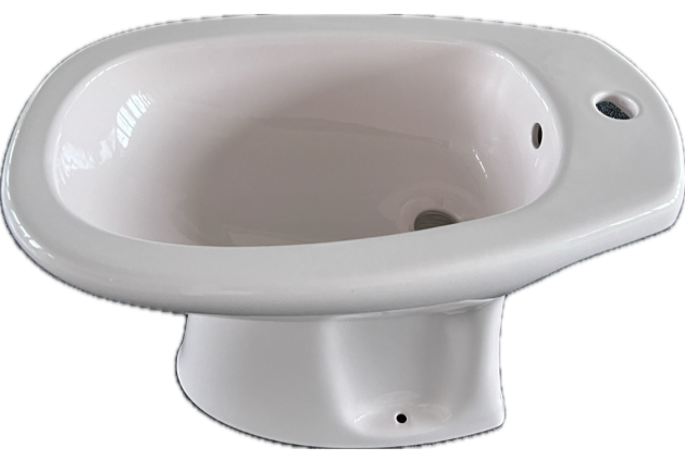 NOVO-BOCH Stand-Bidet WHISPER-ROSA Sitzwaschbecken Hygiene Bidet
