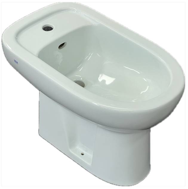 KERAMAG-DELTA Diara Stand-Bidet in ÄGÄIS-GRÜN