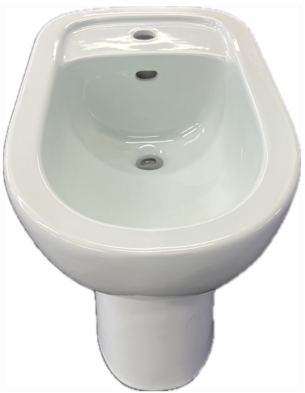 KERAMAG-DELTA Diara Stand-Bidet in ÄGÄIS-GRÜN