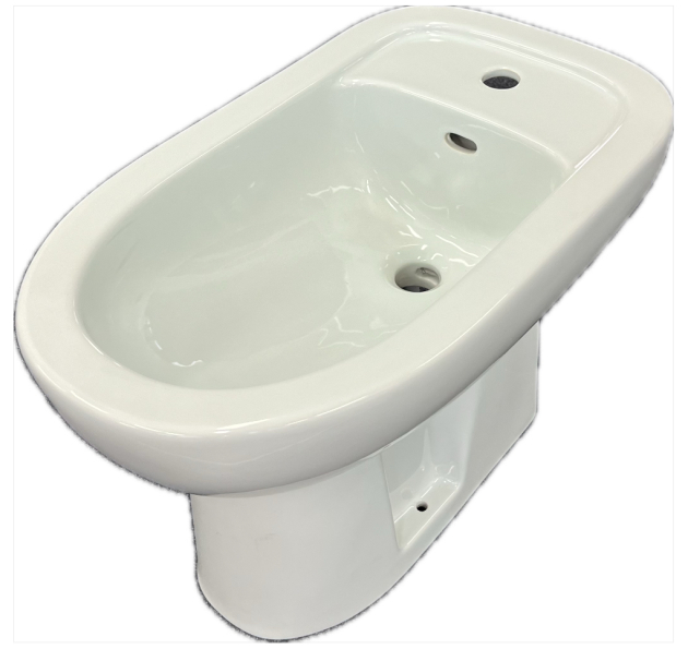 KERAMAG-DELTA Diara Stand-Bidet in ÄGÄIS-GRÜN
