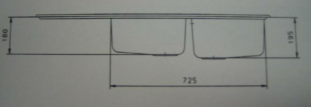 Schock Classic D-175 Spüle Montana-Grau B-R / 112x50 cm
