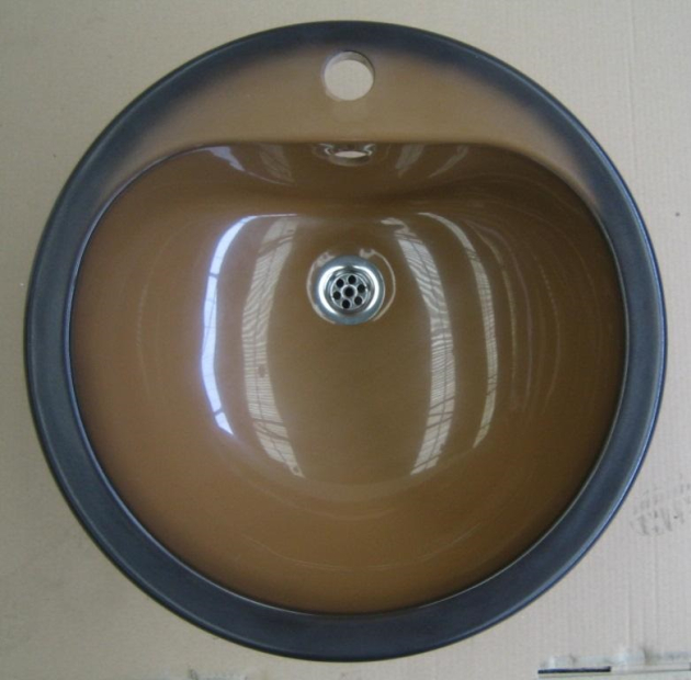 BLANCO Spülbecken / Einbau-Waschbecken BRAZIL-BRAUN 47 cm