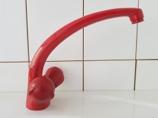 KWC NEOSTAR Küchenarmatur Zweihandmischer Rot