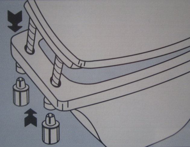 O.W.O. WC-Sitz Toilettensitz WC-Brille WC-Deckel Weiss Pink Rosa