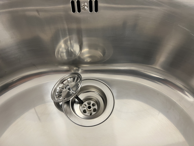 SUTER Dynamic D2 Edelstahl Spülbecken / Spüle 63,5 x 56 x 27 cm