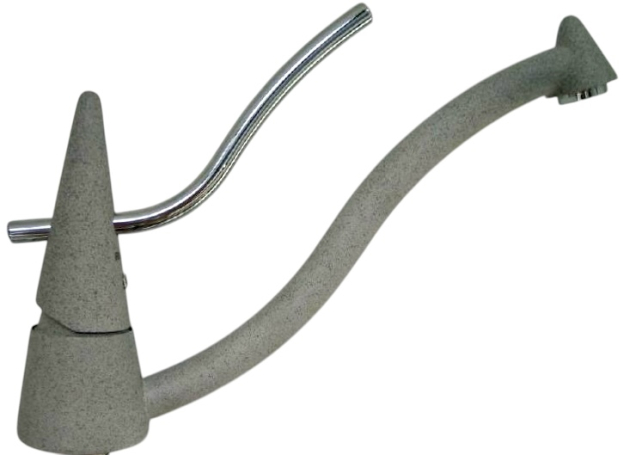 RIEBER Riemix Clip Küchenarmatur KIESEL-GRAU-GRANIT