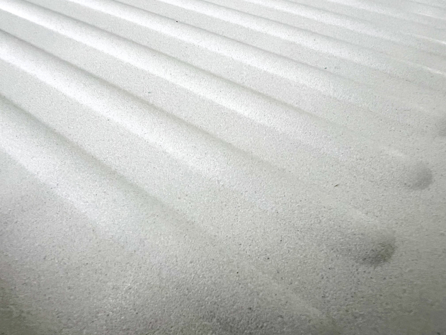 SUTER C-90 flächenbündige Spüle 89 x 49 cm Alpina-Weiss-Granit B-L