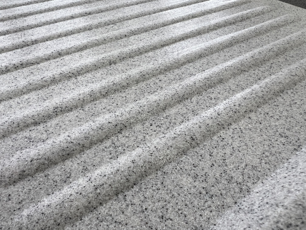 SUTER C-90 flächenbündige Spüle 89 x 49 cm Montana-Grau-Granit B-R