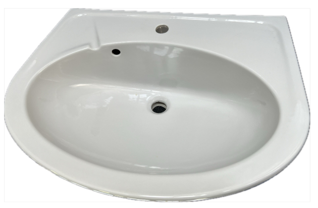 NOVO-BOCH Waschbecken Waschtisch MANHATTAN GRAU 65 x 50,5 cm