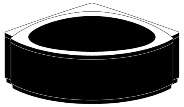 IDEAL STANDARD Eck-Badewanne Isabella Swing 130 cm BAHAMABEIGE BEIGE