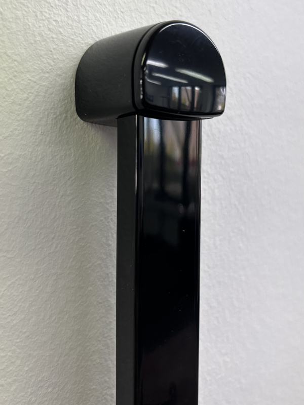 HANSA Brausestange / Duschstange 90 cm SCHWARZ