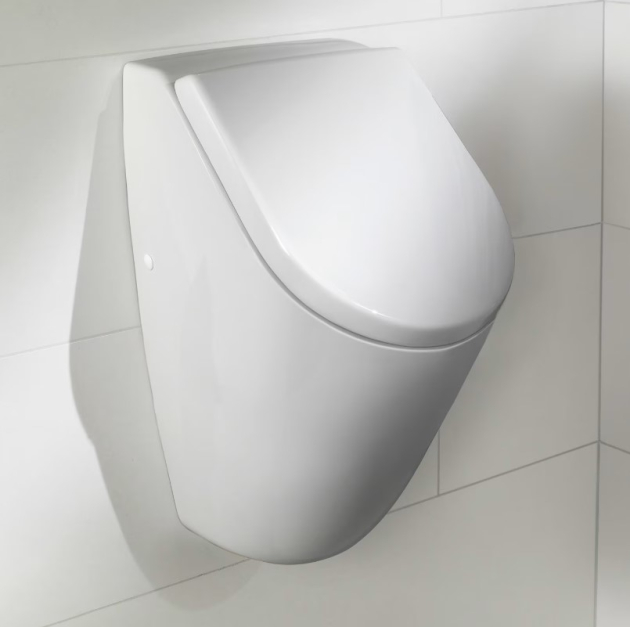 Villeroy & Boch Subway Urinal-Deckel 9956 S1 01 URD mit SC Softclosing Scharnieren Weiß