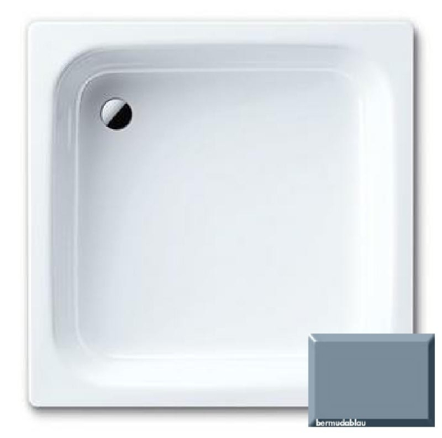 KALDEWEI Duschwanne Dusche 80 x 75 x 28 cm EXTRA-TIEF Bermudablau Blau