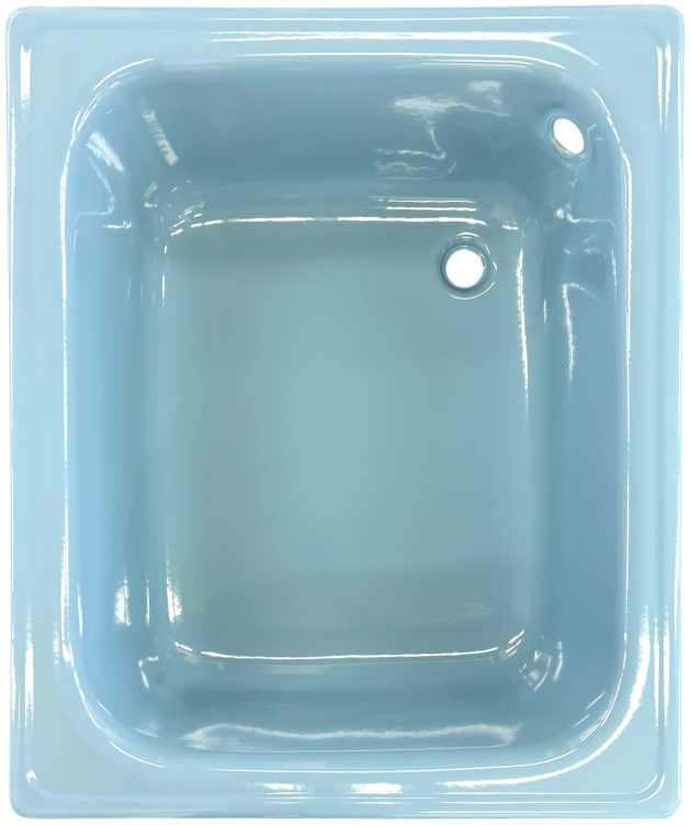 KALDEWEI Duschwanne Dusche 90 x 75 x 28 cm EXTRA-TIEF Bermudablau