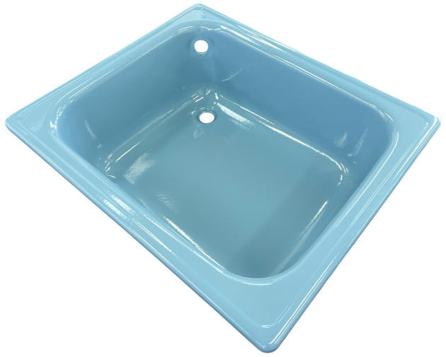 KALDEWEI Duschwanne Dusche 90 x 75 x 28 cm EXTRA-TIEF Bermudablau