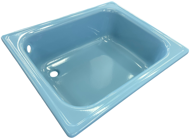 KALDEWEI Duschwanne Dusche 90 x 75 x 28 cm EXTRA-TIEF Bermudablau