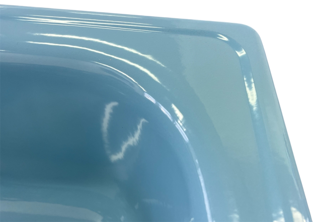 KALDEWEI Duschwanne Dusche 90 x 75 x 28 cm EXTRA-TIEF Bermudablau