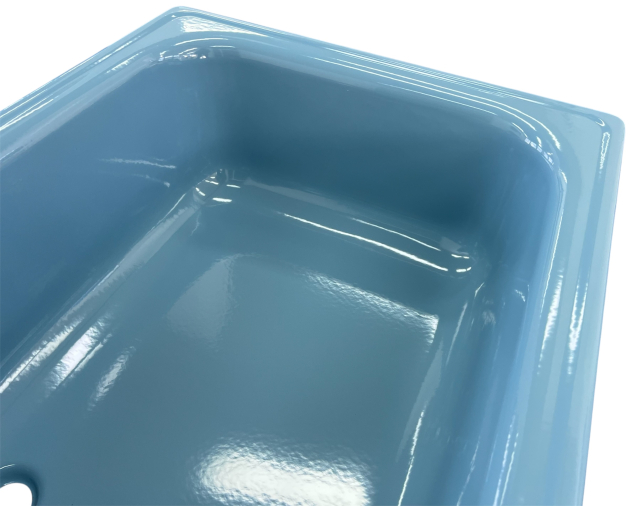 KALDEWEI Duschwanne Dusche 90 x 75 x 28 cm EXTRA-TIEF Bermudablau