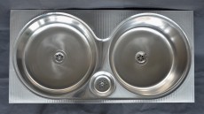 RIEBER Sink stainless steel 86x43
