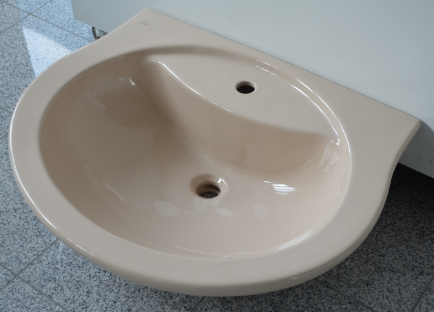 IDEAL STANDARD San Remo Waschbecken Waschtisch BAHAMABEIGE 70 x 54 cm
