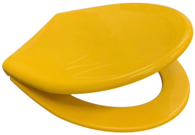 Sanit WC-Sitz Toilettensitz WC-Brille WC-Deckel RAL-GELB