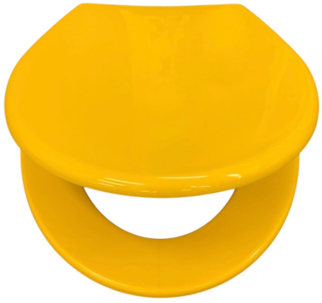 Sanit WC-Sitz Toilettensitz WC-Brille WC-Deckel RAL-GELB