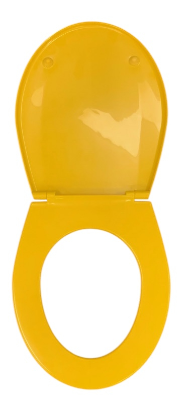 Sanit WC-Sitz Toilettensitz WC-Brille WC-Deckel RAL-GELB