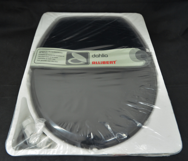ALLIBERT DAHLIA WC-Sitz Toilettensitz WC-Brille WC-Deckel Schwarz