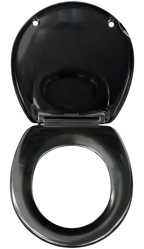 ALLIBERT DAHLIA WC-Sitz Schwarz Toilettensitz WC-Brille WC-Deckel