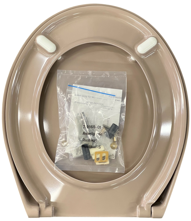 Pagette Avantgarde WC-Sitz Toilettensitz WC-Brille WC-Deckel KASCHMIR