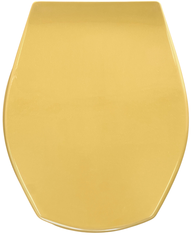 Richter+Frenzel BERNSTEIN WC-Sitz WC-Brille WC-Deckel R+F Optiset Vintage Dunkelgelb Curry Khaki