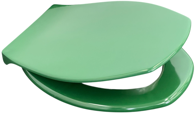 Richter+Frenzel WC-Sitz SCHILF-GRÜN Toilettensitz WC-Deckel R+F Optiset Dunkelgrün