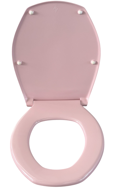 Richter+Frenzel WC-Sitz AZALEE Azalea Azale Rosa Pink Toilettensitz WC-Brille WC-Deckel R+F Optiset
