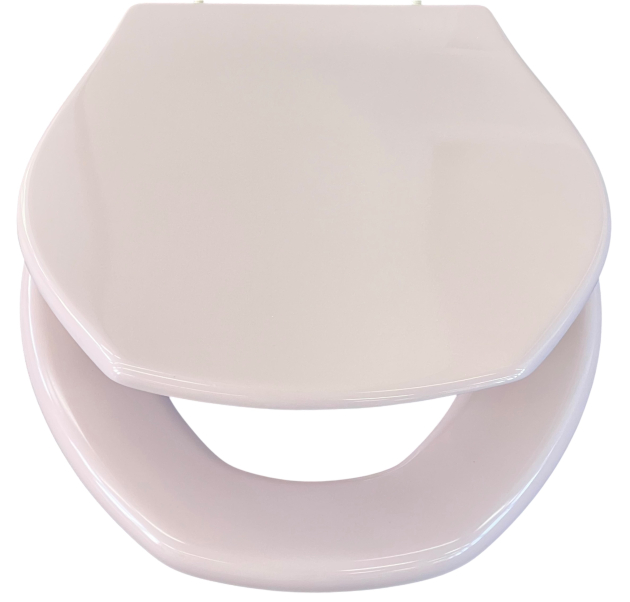 Richter+Frenzel WC-Sitz WHISPER-ROSA Toilettensitz WC-Deckel R+F Optiset