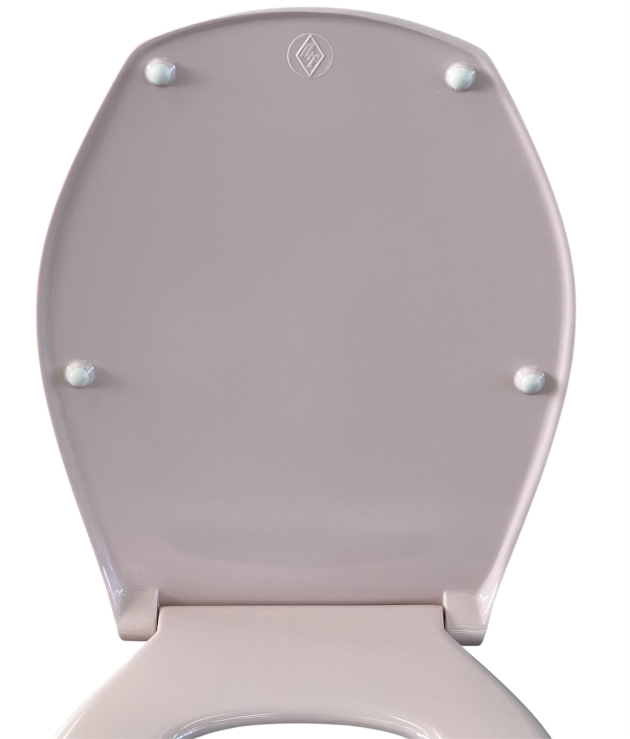 Richter+Frenzel WC-Sitz WHISPER-ROSA Toilettensitz WC-Deckel R+F Optiset