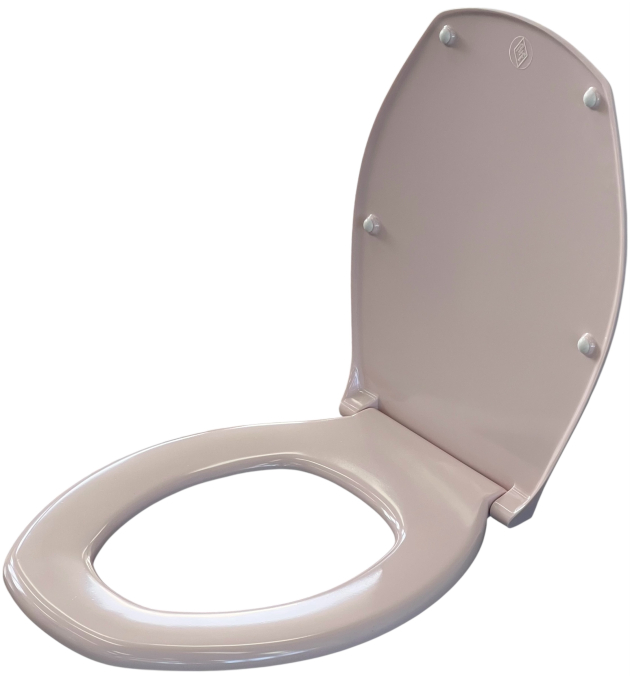Richter+Frenzel WC-Sitz WHISPER-ROSA Toilettensitz WC-Deckel R+F Optiset