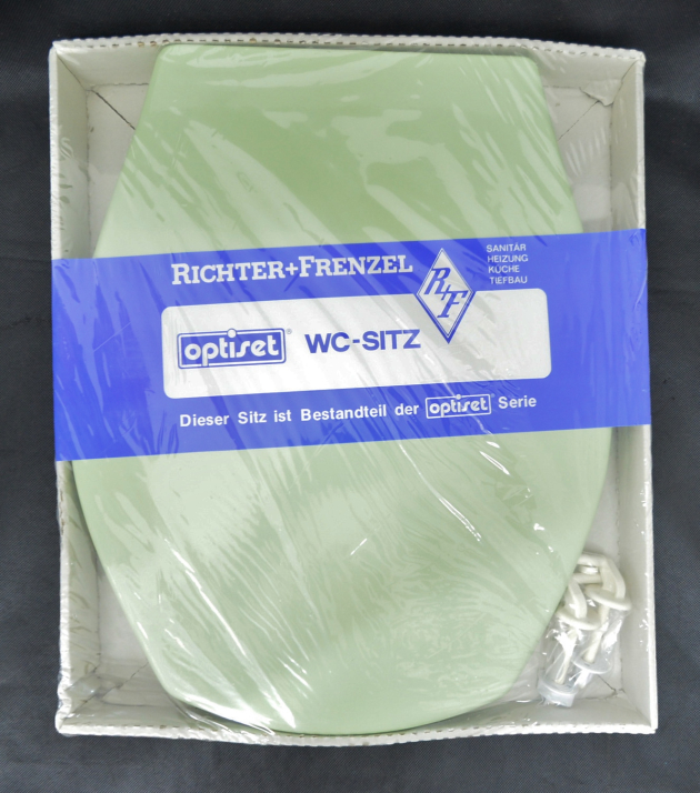 Richter+Frenzel WC-Sitz Toilettensitz WC-Deckel WHISPER-GRÜN