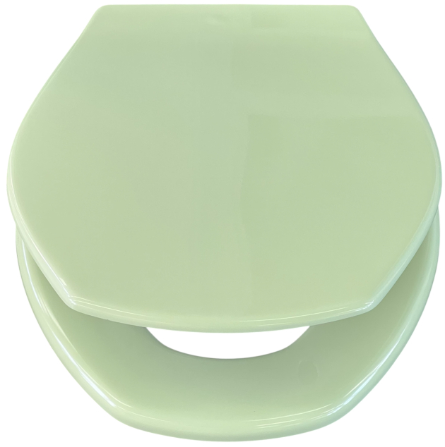 Richter+Frenzel WC-Sitz WHISPER-GRÜN Toilettensitz WC-Deckel Hellgrün Mintgrün R+F Optiset