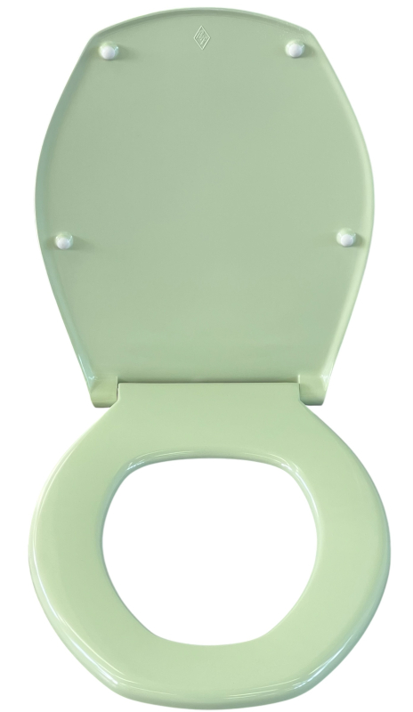 Richter+Frenzel WC-Sitz WHISPER-GRÜN Toilettensitz WC-Deckel Hellgrün Mintgrün R+F Optiset