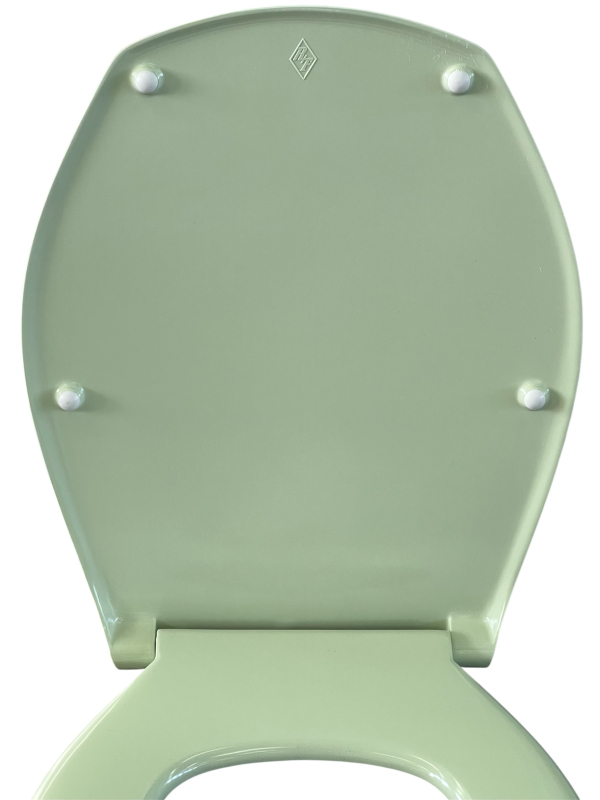 Richter+Frenzel WC-Sitz WHISPER-GRÜN Toilettensitz WC-Deckel Hellgrün Mintgrün R+F Optiset