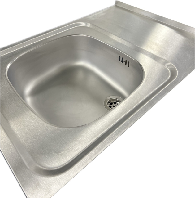 RIEBER Modul-Spüle / Becken EDELSTAHL 50x70 cm