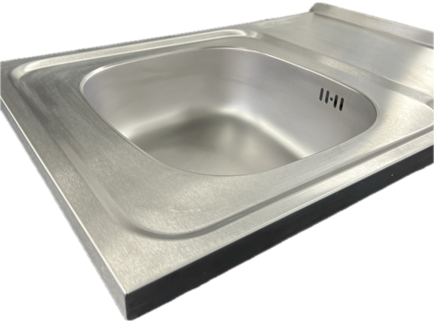 RIEBER Modul-Spüle / Becken EDELSTAHL 50x70 cm