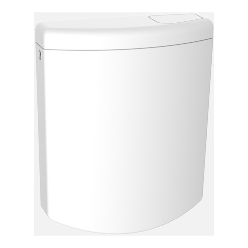 SANIT Bonito Spülkasten tiefhängend mit Eckventil WEISS