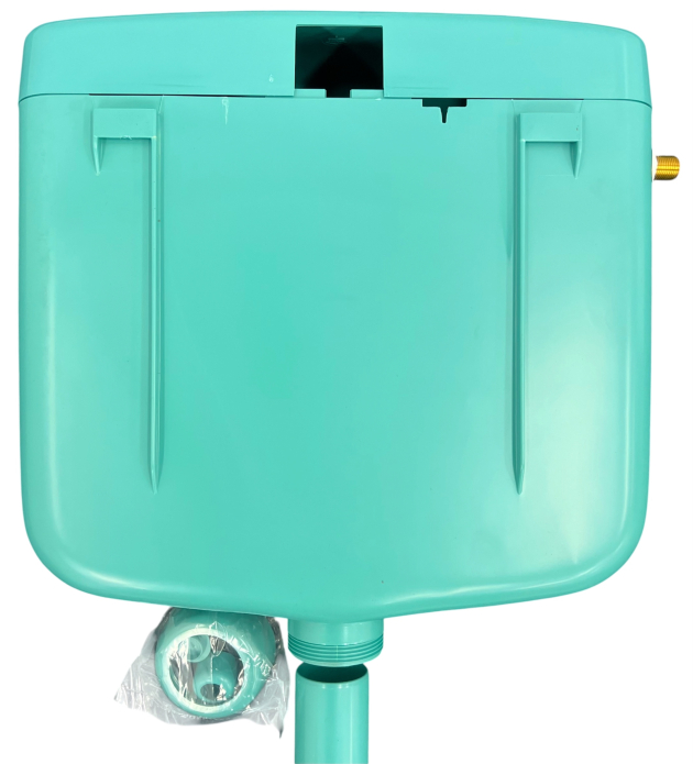 SANIT Universal Spülkasten 936 CALYPSO-TÜRKIS Toilettenspülung Kastenspüler Klospülung Toilettenspüler 6L