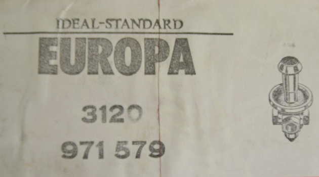 Ideal Standard Dreiwege-Umstellung UP Armatur EDELMATT Chrom-Matt Kristall