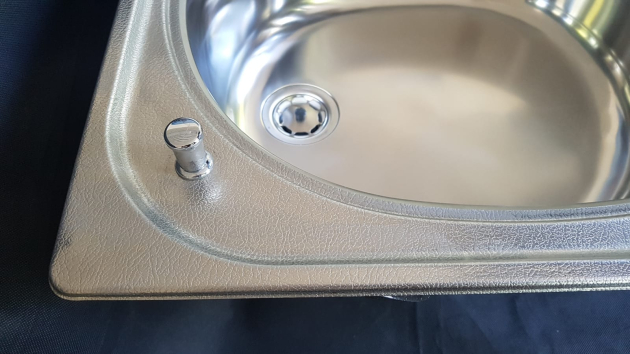 FRANKE-BELINOX Spüle 90x50 cm EDELSTAHL LEINEN